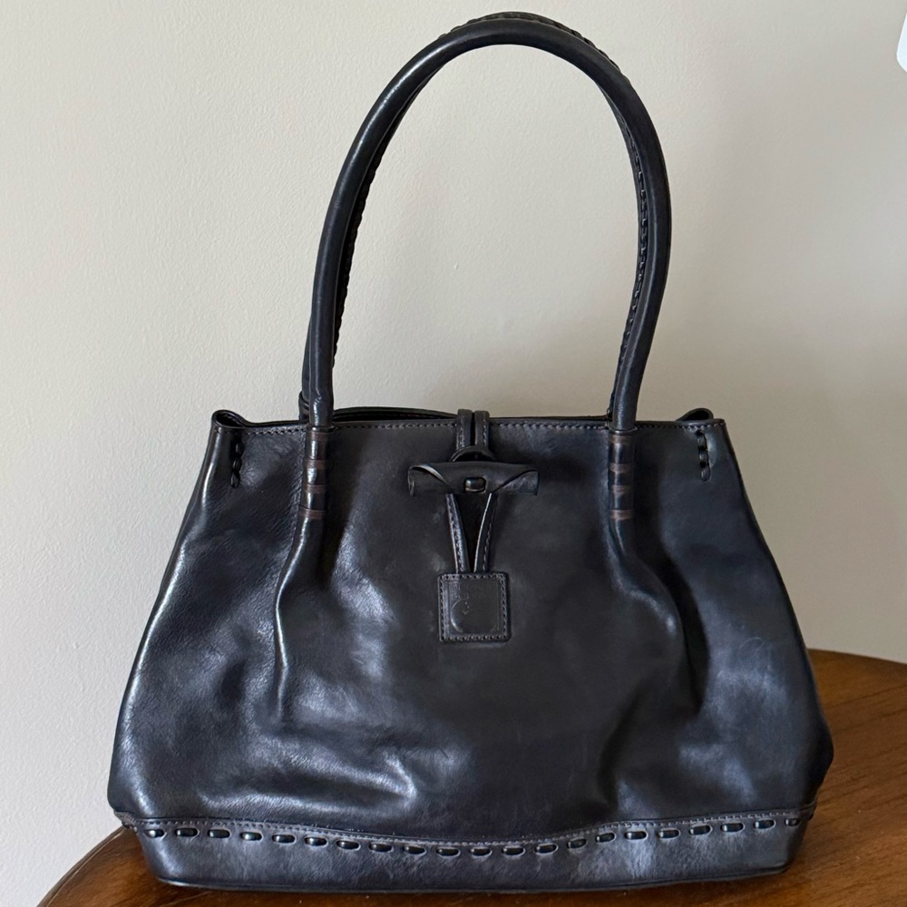 Dooney & Bourke Florentine Leather Satchel Handbag